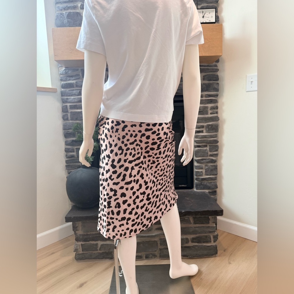 Princess Polly Pink Leopard Pencil Skirt - Picture 3 of 5